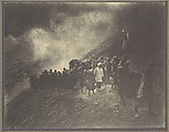 Deir el Bahari, Egypt, Lord Carnarvon British, Gum bichromate over platinum print