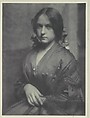 Josephine (Portrait of Miss B.), Gertrude Käsebier (American, 1852–1934), Platinum print