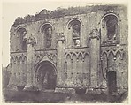 [Abbey Ruins], Unknown, Salted paper print from paper negative