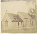 [Country Church], Unknown, Salted paper print from paper negative