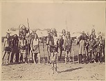 Sioux Indians, Unknown, Albumen silver print