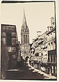 [St. Pierre, Caen], Unknown, Salted paper print from paper negative