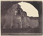 [Basilica of Constantine, Rome], Unknown, Salted paper print from paper negative