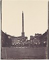 [Piazza Navona, Rome], Unknown, Salted paper print from paper negative