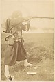 [Soldier Aiming Rifle], Unknown, Gelatin silver print
