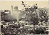 The Mosque of Omar, Jerusalem, Francis Frith  British, Albumen silver print from glass negative