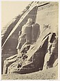 Abou Simbel, Nubia, Francis Frith  British, Albumen silver print from glass negative