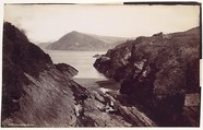 Coombe Martin Bay, Francis Frith  British, Albumen silver print from glass negative
