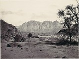 The Written Valley, Sinai, Francis Frith  British, Albumen silver print from glass negative