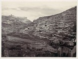 Mount Moriah, Jerusalem, from the Well of En Rogel, Francis Frith  British, Albumen silver print from glass negative