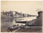 Banks of the Nile at Cairo, Francis Frith  British, Albumen silver print from glass negative