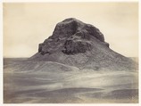 [Pyramid at Dahshûr], Francis Frith  British, Albumen silver print from glass negative