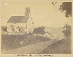 Lutheran Church, Sharpsburgh, Maryland, September 1862, Alexander Gardner American, Scottish, Albumen silver print from glass negative