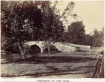 Burnside Bridge, Across the Antietam, near Sharpsburg, No. 1, September 1862, Alexander Gardner  American, Scottish, Albumen silver print from glass negative