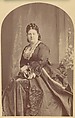 [The British Soprano Euphrosyne Parepa-Rosa (1836-1874)], Jeremiah Gurney  American, Albumen silver print from glass negative