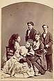 [Vokes Family, New York], Jeremiah Gurney  American, Albumen silver print from glass negative