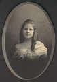 [Girl with White Off-the-Shoulder Dress], Frederick Gutekunst  American, born Germany, Gelatin silver print