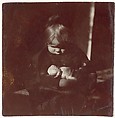 [Betty Reynolds with Doll on Lap], Thomas Eakins  American, Gelatin silver print