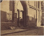 [Doorway of Predikherenkerk, Gent, Belgium], Charles D'Hoy  Belgian, Albumen silver print from glass negative