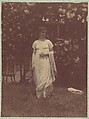 [Mrs. Louis Kentin in Empire Dress], Thomas Eakins  American, Albumen silver print