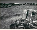 Cemetery, Hornitos, California, Ansel Easton Adams  American, Gelatin silver print