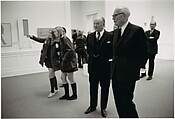 [People in the Gallery, Metropolitan Museum of Art], Bruce Davidson  American, Gelatin silver print