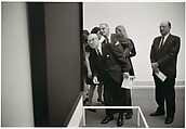 [People in the Galleries, Metropolitan Museum of Art], Bruce Davidson  American, Gelatin silver print