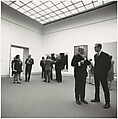 [People in the Galleries, Metropolitan Museum of Art], Bruce Davidson  American, Gelatin silver print