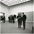 [People in the Galleries, Metropolitan Museum of Art], Bruce Davidson  American, Gelatin silver print