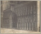 Organ Screen, York Minster, Frederick H. Evans British, Platinum print