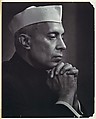 Jawaharlal Nehru, Yousuf Karsh  Canadian, born Armenia, Gelatin silver print