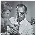 Dr. Jonas Salk, Yousuf Karsh  Canadian, born Armenia, Gelatin silver print