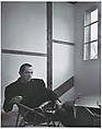 Pierre Soulages, Yousuf Karsh  Canadian, born Armenia, Gelatin silver print