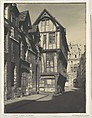 Maison Jeanne d'Arc, Rouen, Frederick H. Evans British, Platinum print