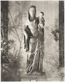 The Virgin and Child, French, ca. 1340 - 1350, Charles Sheeler American, Platinum print