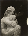 William Zorach Carving "Mother and Child", Charles Sheeler American, Gelatin silver print