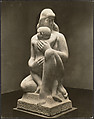 "Mother and Child" by William Zorach, Charles Sheeler American, Gelatin silver print