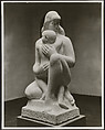 "Mother and Child" by William Zorach, Charles Sheeler American, Gelatin silver print