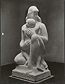 Mother and Child by William Zorach, Charles Sheeler American, Gelatin silver print
