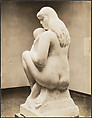 "Mother and Child" by William Zorach, from the back, Charles Sheeler American, Gelatin silver print