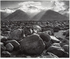 Mount Williamson, Sierra Nevada, from Manzanar, California, Ansel Easton Adams  American, Gelatin silver print