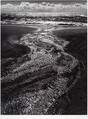 Stream, Sea, Clouds, Rodeo Lagoon, California, Ansel Easton Adams American, Gelatin silver print