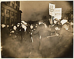 Strike Over Murder of Union Agent, Weegee American, born Austria-Hungary, Gelatin silver print