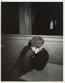 Sleeping at the Bar, Weegee American, born Austria-Hungary, Gelatin silver print
