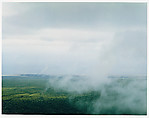 Clouds on East of Alcedo from Rim, Alcedo Volcano, Isabela Island, Galapagos Islands, Eliot Porter American, Dye transfer print