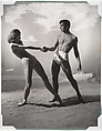 Tanaquil Le Clercq and Nicholas Magallanes in "Jones Beach", George Platt Lynes  American, Gelatin silver print