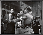 Air Raid, Hankow, Robert Capa  American, born Hungary, Gelatin silver print