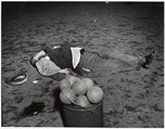 Murdered While Playing Boccia, Weegee  American, born Austria-Hungary, Gelatin silver print