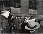 Waiting in Line for the Night Judge, Weegee  American, born Austria-Hungary, Gelatin silver print