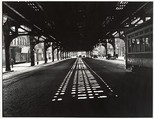 [Trolley Tracks], Weegee  American, born Austria-Hungary, Gelatin silver print